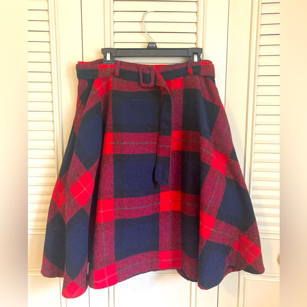 XS wool skirt-Tanming